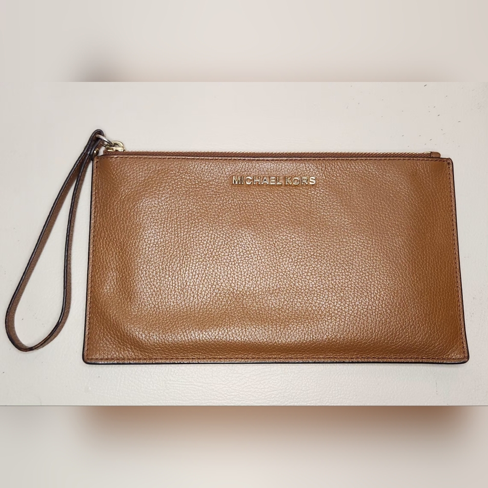 Michael Kors Large Zip Around Clutch Wallet